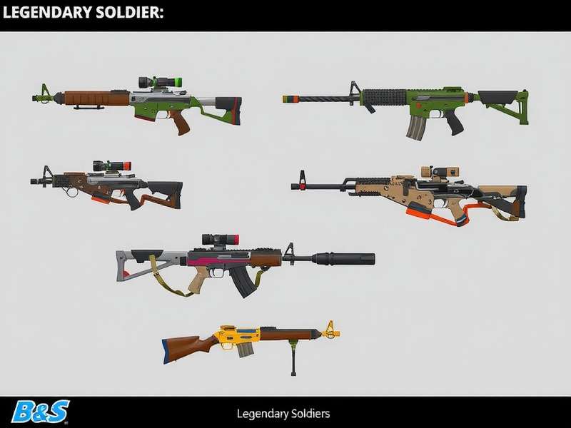Legendary Soldier Weapon Selection Legendary Soldier Weapons